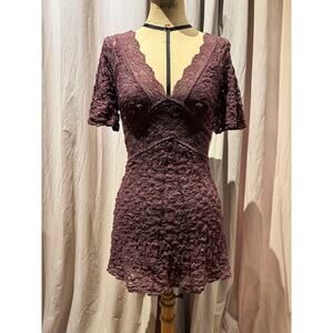 Ann Ferriday VTG Fairy Lace Mini Or Tunic S